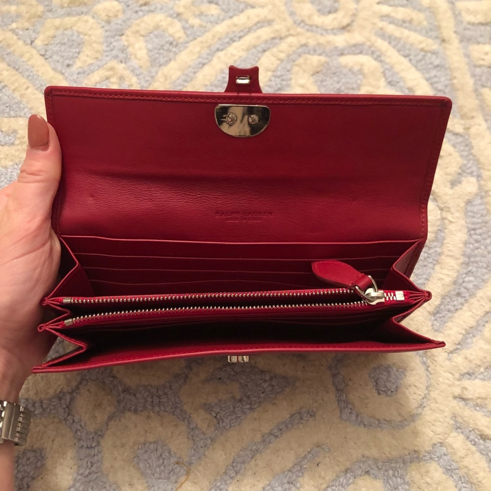 NEW Ralph Lauren Ricky Wallet - Picture 3 of 4